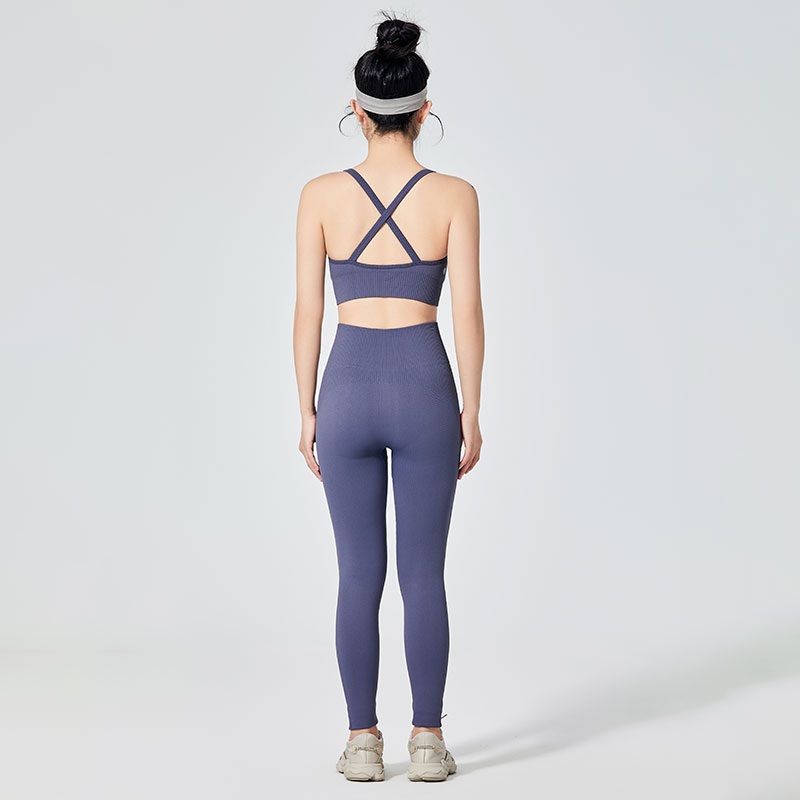 Babaeng Makukulay Simpleng Uri ng Sports Leggings 