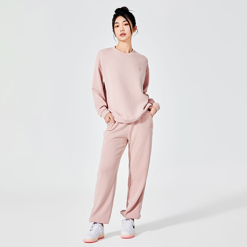 Fashion Forward: Ipinapakilala ang Pink Casual Round Neck Women Sweatshirts