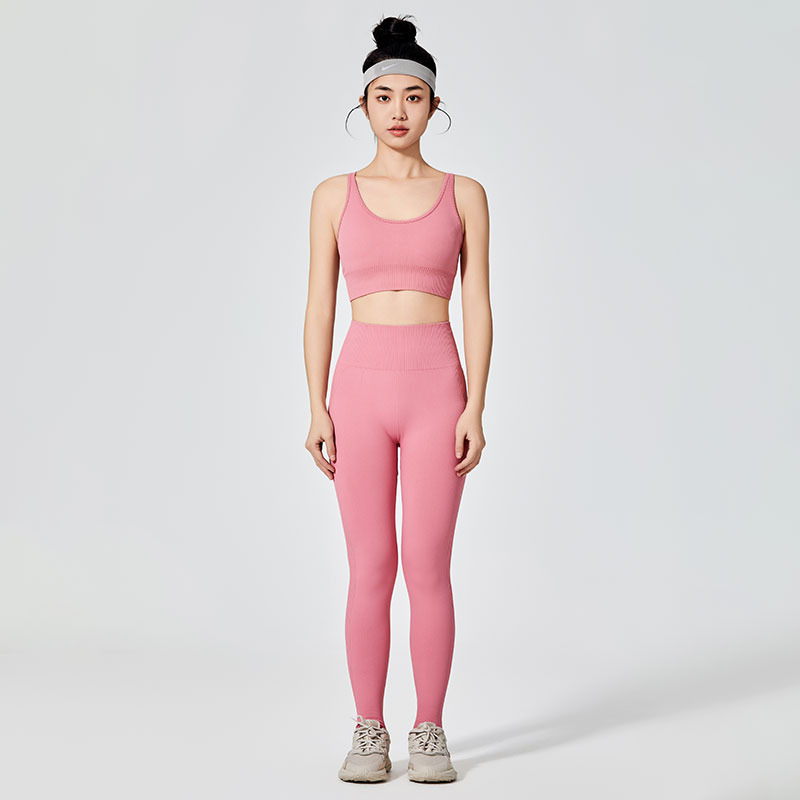 Babaeng Makukulay Simpleng Uri ng Sports Leggings 