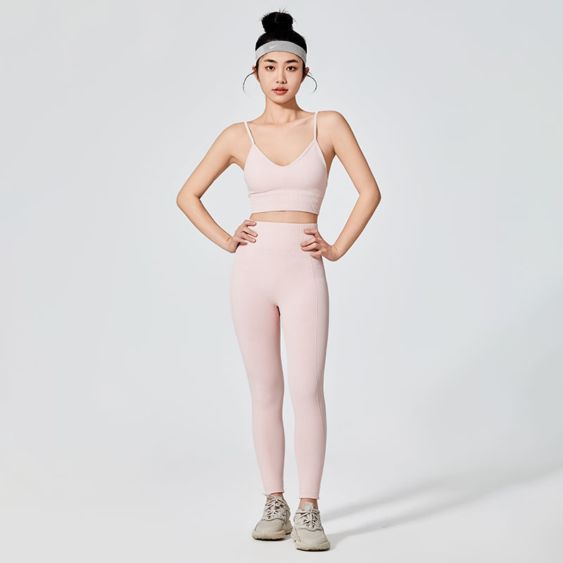 Women Pink Sports Leggings